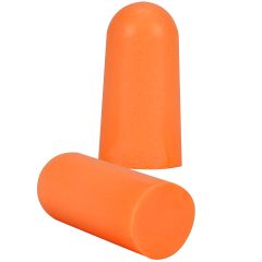 Mega Bullet Plus Disposable Soft Foam Earplugs, NRR 33dB, 200 PR/BX