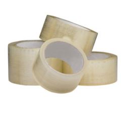 Carton Sealing Tape, 3" x 110 yds, Clear, 24/cs