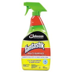 Fantastik All-Purpose Cleaner, Pleasant Scent, 32 oz Spray Bottle, 8/cs