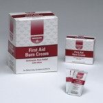 First Aid Burn Cream with Aloe, 25/bx
