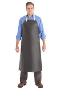 AlphaTec Heavy Duty Apron, Black, 12/pk