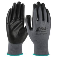 G-Tek® PosiGrip® Seamless Knit Polyester Glove with Nitrile Coated Foam Grip on Palm & Fingers, Size 11/XX-LARGE, SOLD AS PAIR