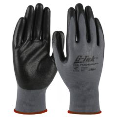 G-Tek® PosiGrip® Seamless Knit Polyester Glove with Nitrile Coated Foam Grip on Palm & Fingers, Size 7/SMALL, SOLD AS PAIR