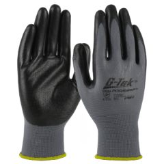 G-Tek® PosiGrip® Seamless Knit Polyester Glove with Nitrile Coated Foam Grip on Palm & Fingers, Size 6/X-SMALL, SOLD AS PAIR