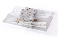 9 x 12", 2.0 Mil Bags on a Roll, Clear, 1000/rl