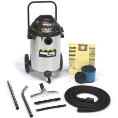 6.5 Peak HP Stainless Steel Wet Dry Vacuum, 15-Gallon