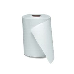 Nonperforated Roll Towels, 8" x 350', White
