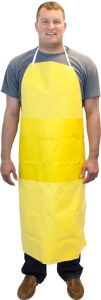 Heavyweight Hycar Apron w/ Belly Patch, Yellow