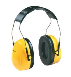 Optime 98 Series earmuff, headband, NRR: 25 dB