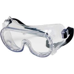 Economy Protective Goggles, Indirect vent, Lens: Clear, anti-fog