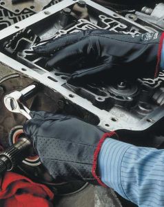 Answer Gloves, Fully laminated/slip on, S