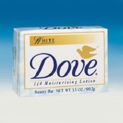Dove White Reg Bar Soap, 48/3.5 oz