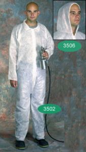 Coverall w/ collar, XXXL