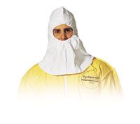 Tyvek Hoods, Shoulder Length, Elastic Face, 100/case