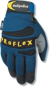 Proflex 710 Trades Gloves, full finger, L, Black