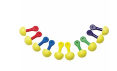 Express Pod Plugs, uncorded, assorted colors, NRR: 25 dB