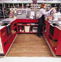 Marble Sof-Tyle Mat, 36"x60", Blue