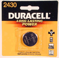 3.0 Volt Lithium Battery, 300mAh