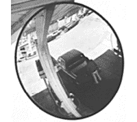 8" Dia. Indoor Acrylic Convex Mirror