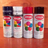 Flat Black Spray Paint