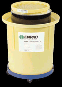 Poly Collector w/ 66 Gallon Poly Drum
