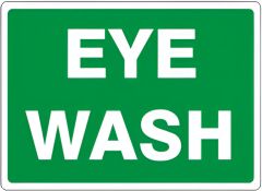 EYE WASH, 7X10, Aluminum (.040)