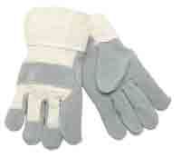 Premium Jumbo Leather Gloves, 4.5" Gauntlet Cuff