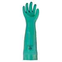 Solvex Gloves, 22 mil, 18",Size 9