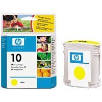 HP 10 Yellow Ink Cartridge in Retail Packaging (C4842A)