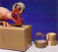 PVC Tape, 2" x 55 yds., Tan