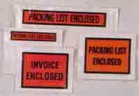 Packaging List Envelope, 4.5"x6", Top Print, List