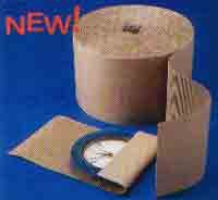Single Face Corrugated Rolls, 36"x250'