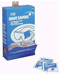 Pre-Moistened Lens Cleaning Wipes; 100 / Dispenser