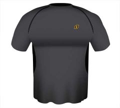 Dri-T Work Shirts, Reinforced, XL, Black