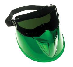 Monogoggle XTR w/the shield, Green, Black, Lens: IR 3.0
