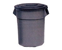 Lid for Brute Container., 55 Gallon, Gray