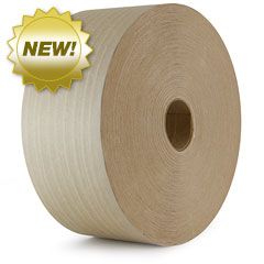 SAMSON Premium Reinforced Kraft Tape, 3" x 375', 8/cs