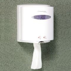 Dispenser Centerpull White Windows Roll Control, 1/Ctn