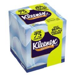 Kleenex Anti-Viral Facial Tissue White, 27/75's