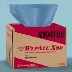 Wypall X80 Shoppro Wipe, Blue, 160/cs
