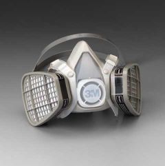 Dual Cartridge Respirator Assembly 51916, Multi Gas/Vapor/P100 Filter, L
