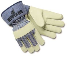 Mustang Leather Palm Gloves, 2.5" Saefty Cuff, S
