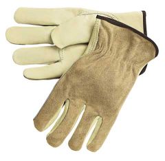 3205 Leather Driver Gloves, M
