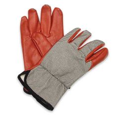 Worknit HD glove w/black stripe, L
