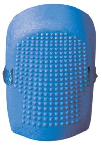 Economy Rubber Knee Pads, Blue