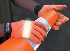 High Visibility Gloves, L