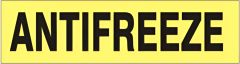 ANTIFREEZE PRESSURE SENSITIVE DECAL, 2.25x9, Adhesive Vinyl