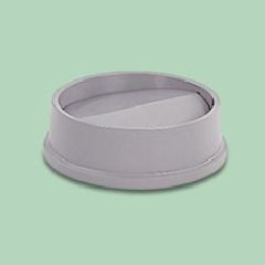 Untouchable Round Top, Gray, 4/Ctn