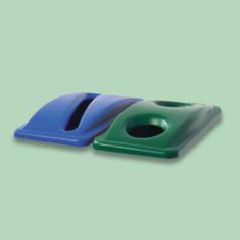 Slim Jim Recycle Top for 2703-88, Blue, 4/Ctn