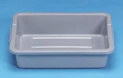 Undivided Bus Box, Gray, 6/Ctn